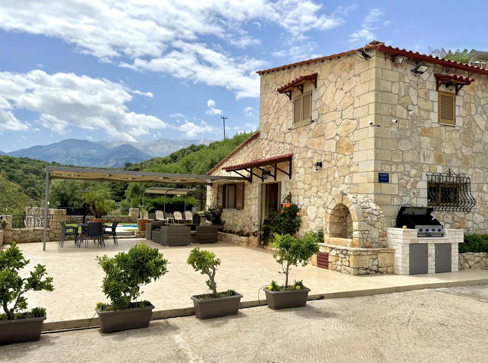 Villa Vangelis Stylos Crete Samonás Екстериор снимка
